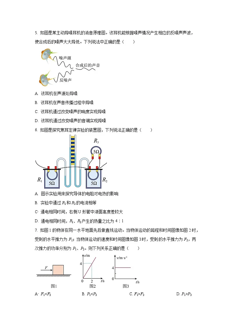 2025年广东省深圳市21校联考中考三模物理试卷（学生版）第2页