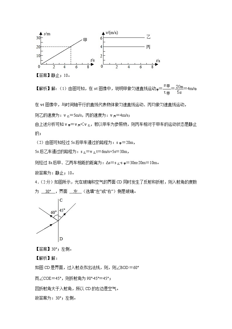 河南省南阳市南召县2023-2024学年八年级下学期开学物理试卷第2页