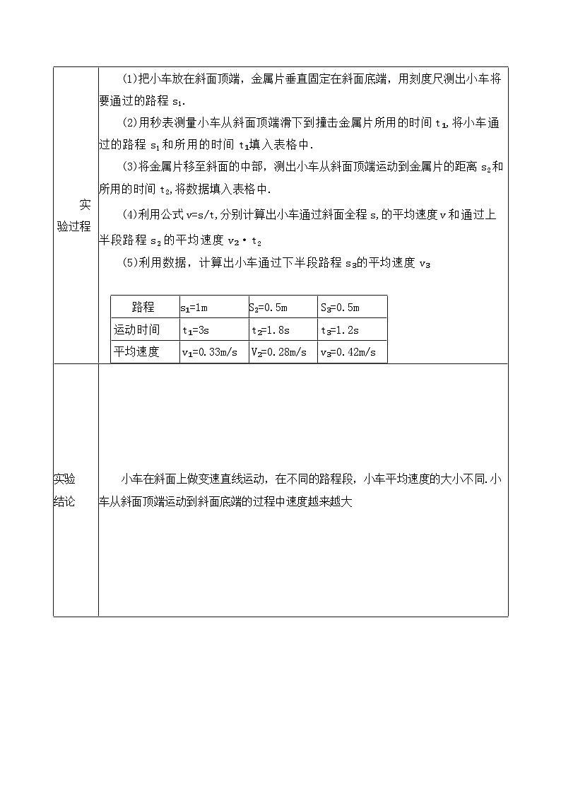 专题04 速度的测量（word）2025-2026学年八上物理人教版2024期中复习课件知识点+习题（解析版）第2页