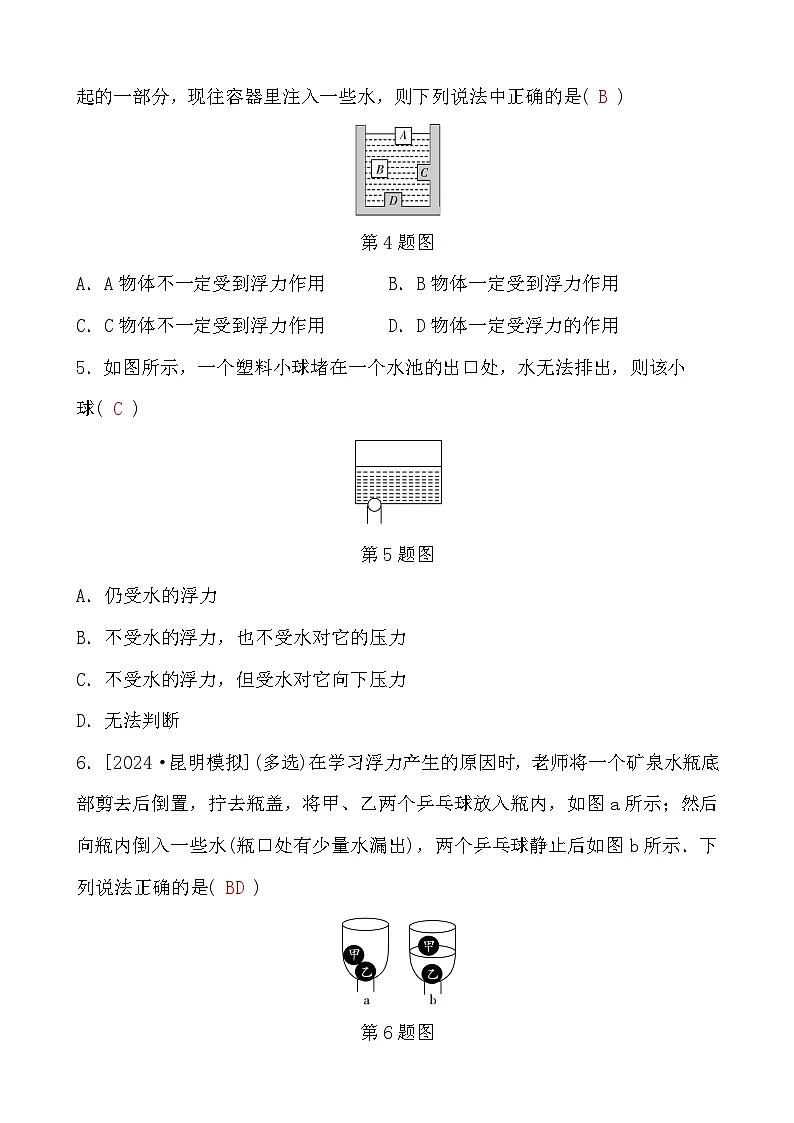 第10章 2　认识浮力第2页