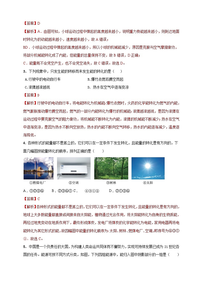 第二十一章 能源、材料与社会单元素养提升卷 （解析版）第2页