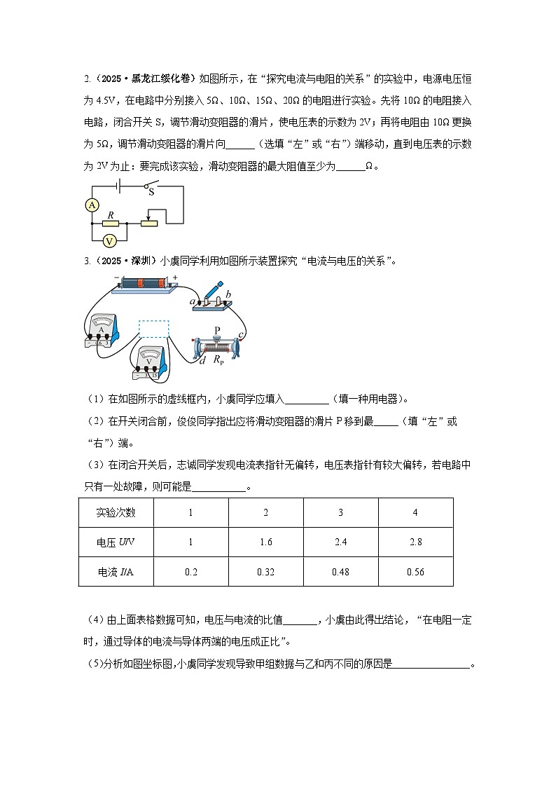 专题14 欧姆定律及其应用（全国通用）（第02期）（原卷版）第2页
