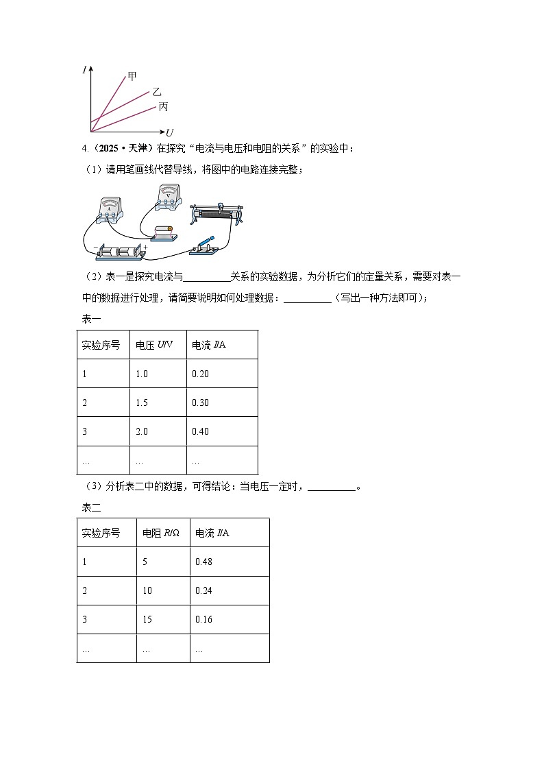 专题14 欧姆定律及其应用（全国通用）（第02期）（原卷版）第3页