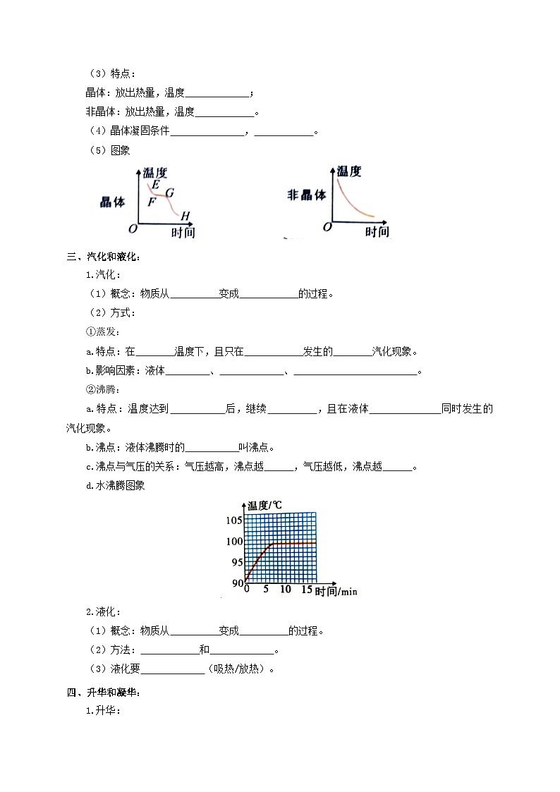 （人教版）八年级物理上册第3章 物态变化（知识清单+专题突破）（解析版）第2页