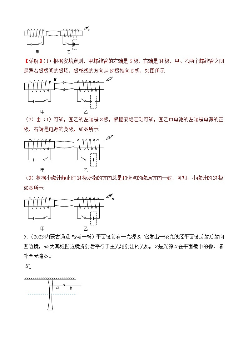 中考物理三轮冲刺易错题精练专题2 作图题（解析版）第3页