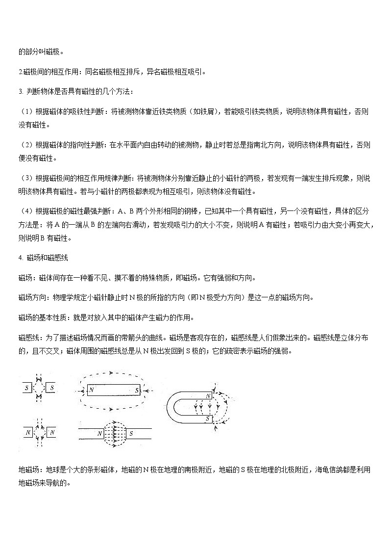 中考物理二轮热点题型归纳与变式演练专题20 电与磁（原卷版）第2页