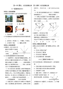 初中沪科版（2024）探究：光的反射定律同步达标检测题