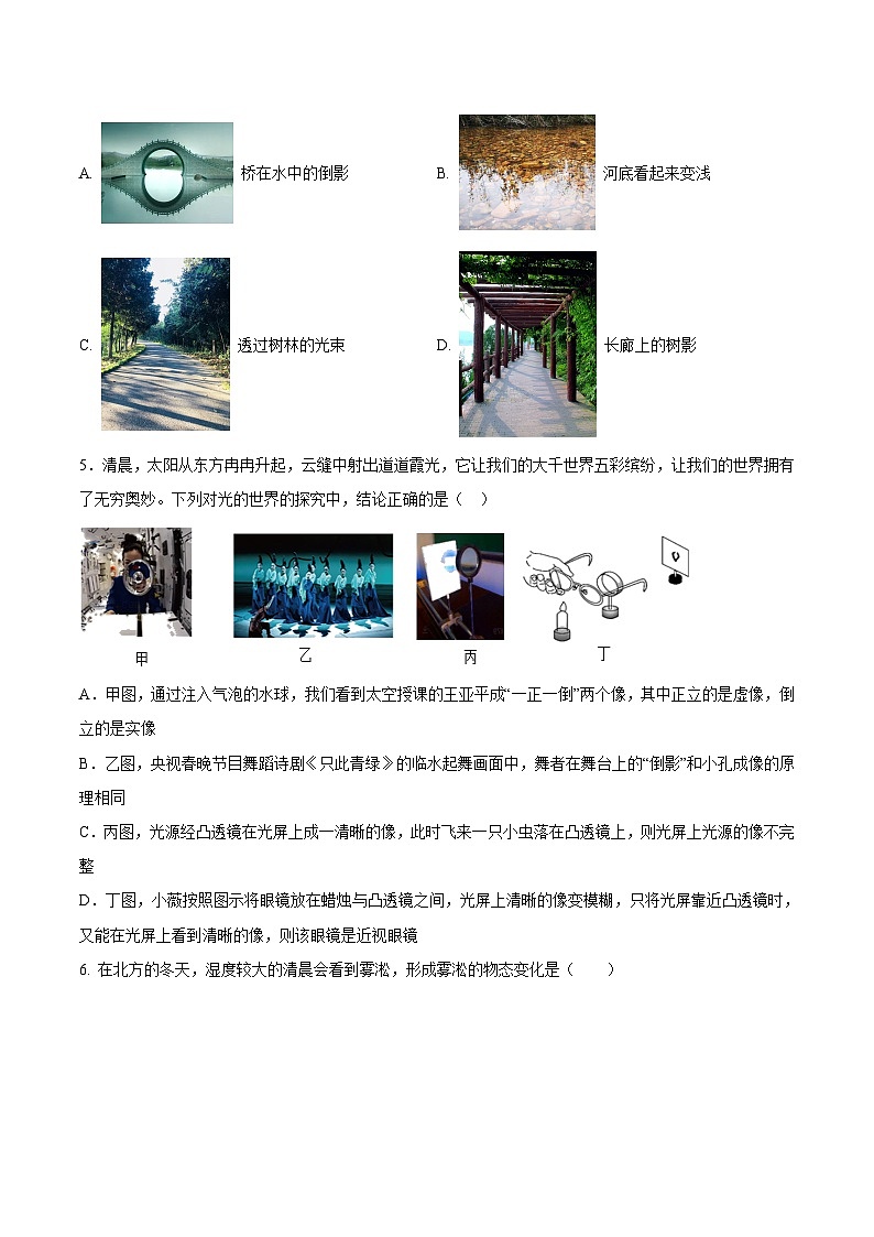 中考物理三轮冲刺练习专题05 力热电光声情景题（原卷版）第2页