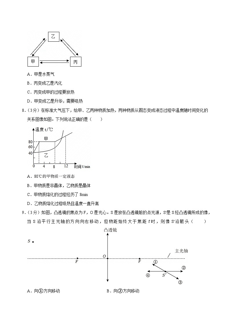2024-2025学年广东省广州市增城区八年级（上）期末物理试卷（含答案）第3页