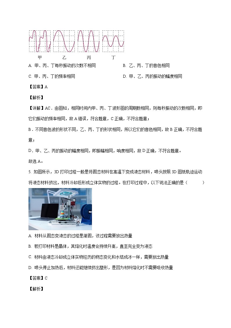 广东省广州市第八十六中学2025-2026学年八年级上学期期中物理试题（附答案）第3页