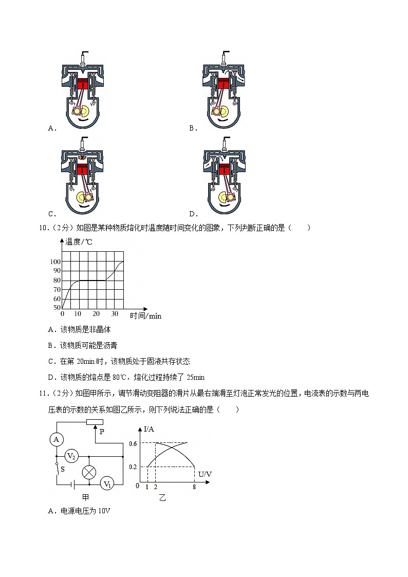 2024-2025学年河南省周口市商水县大武乡二中九年级（上）期末物理试卷(含详细答案解析)第3页