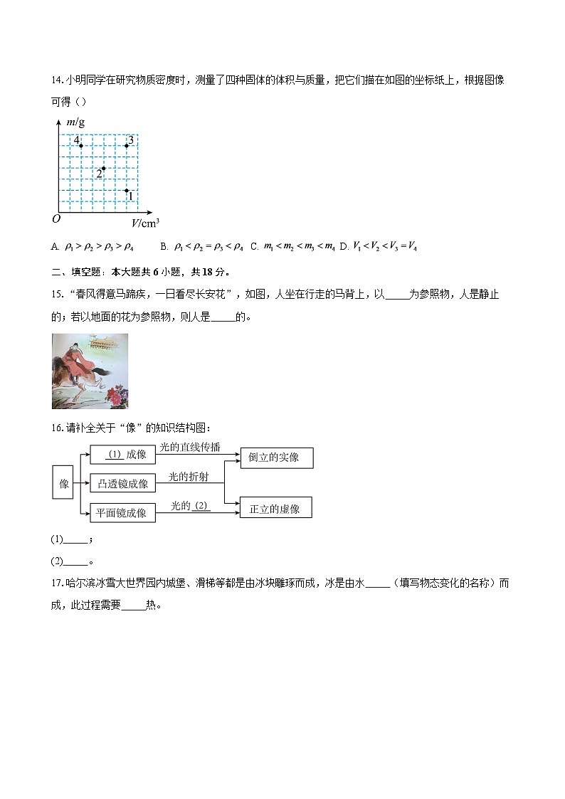 福建省宁德市2024-2025学年八年级上学期1月期末物理试题-自定义类型第3页