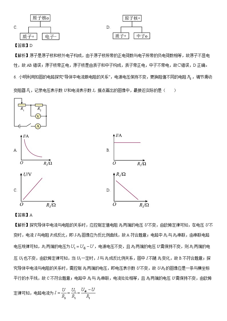 2025-2026学年广东省汕头市潮阳区多校联考九年级上学期1月期末物理试卷（解析版）第3页
