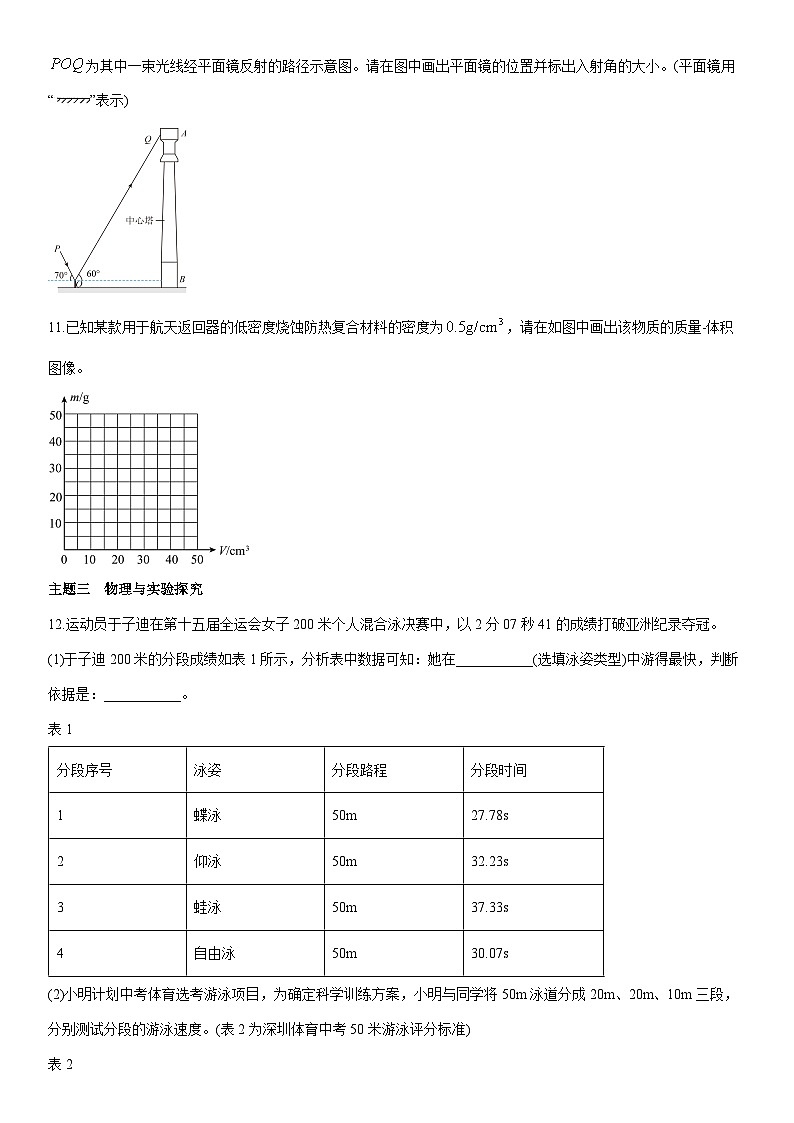 2025-2026学年广东省深圳市龙华区八年级上学期期末考试物理试卷（学生版）第3页