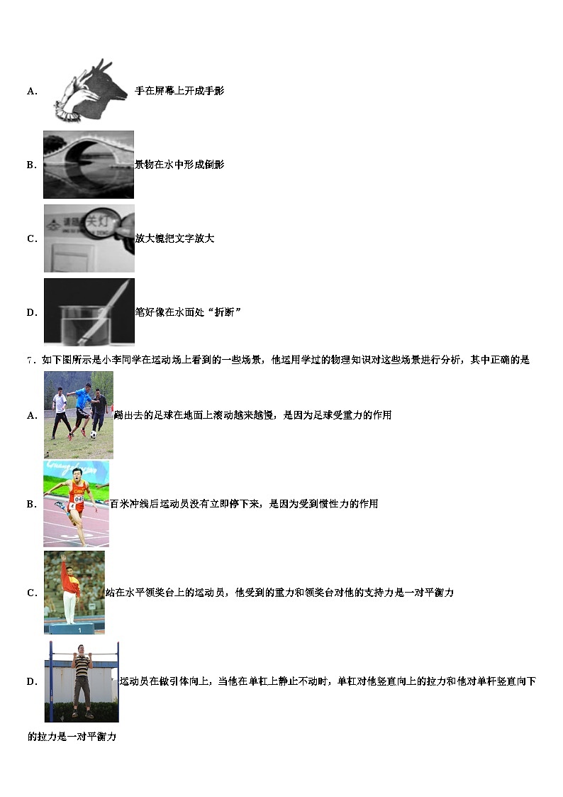 四川省内江市2026年中考二模物理试题（含答案解析）第3页