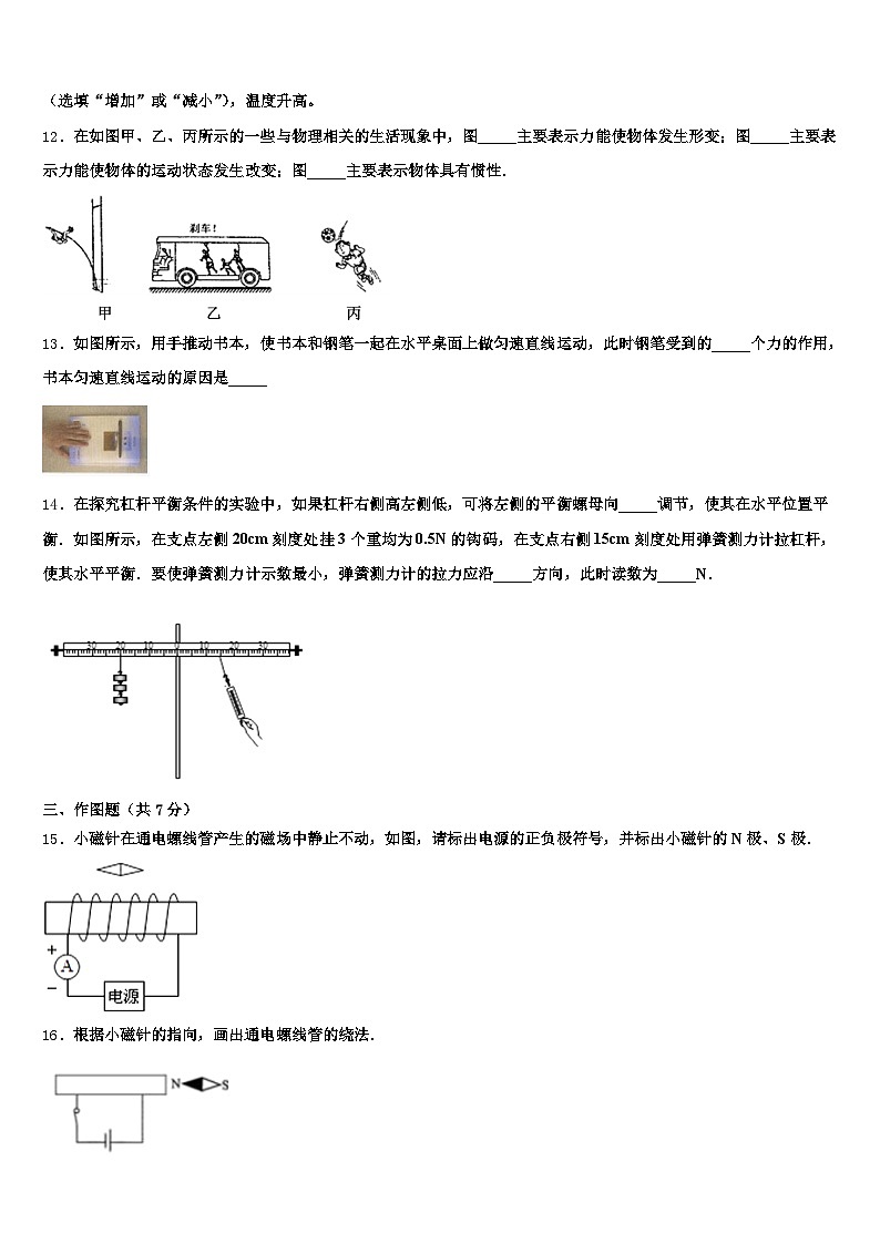 2026年濮阳市中考物理考试模拟冲刺卷（含答案解析）第3页