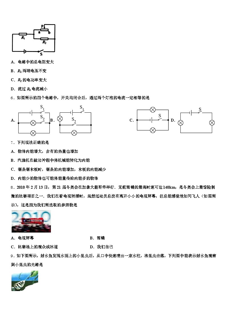 2026年西藏自治区山南市中考物理最后冲刺浓缩精华卷（含答案解析）第2页