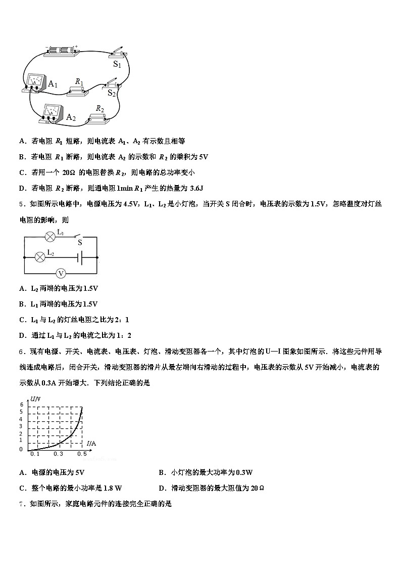 七台河市2025-2026学年中考物理最后冲刺浓缩精华卷（含答案解析）第2页