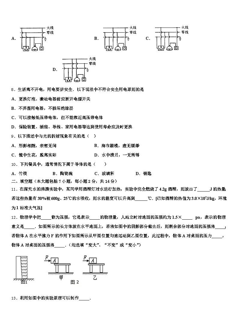 七台河市2025-2026学年中考物理最后冲刺浓缩精华卷（含答案解析）第3页