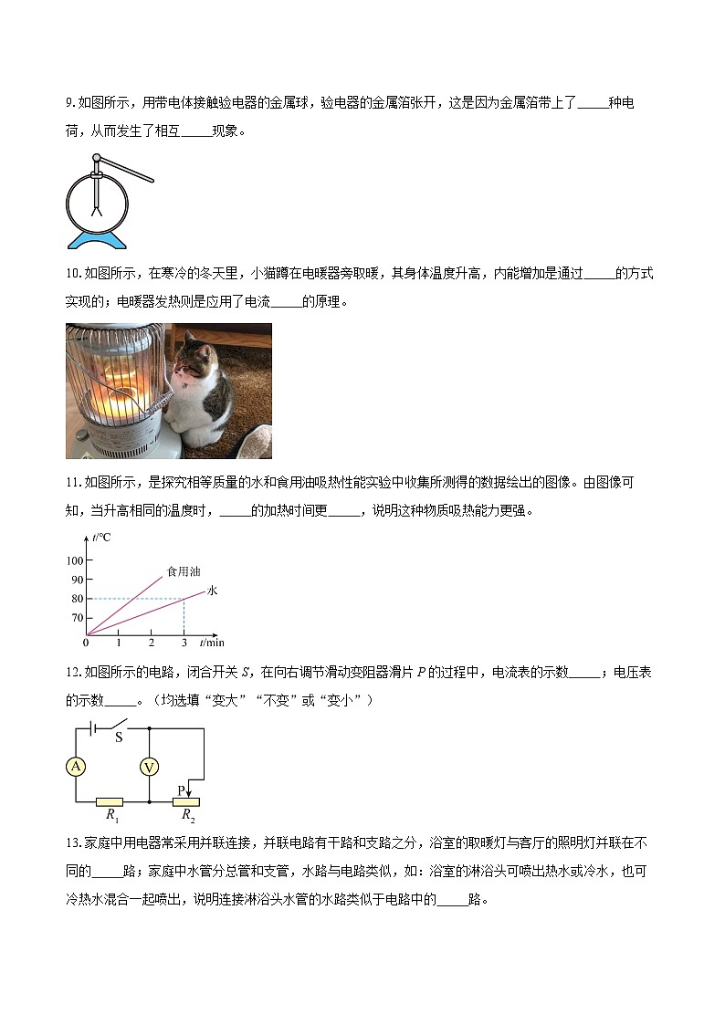江西省景德镇市2025-2026学年九年级上学期期末物理试卷-自定义类型第3页