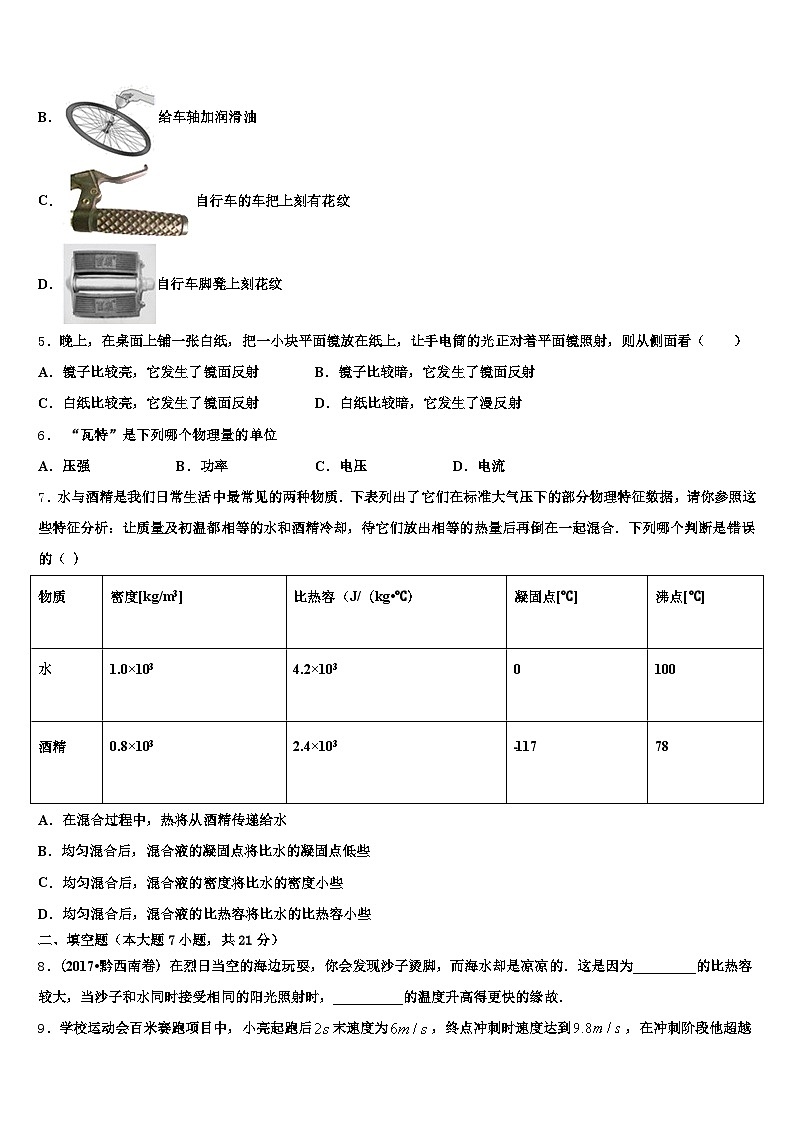 2025-2026学年广东省汕头市中考五模物理试题（含答案解析）第2页