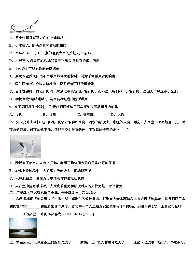 2026届伊春市中考物理押题试卷（含答案解析）第3页