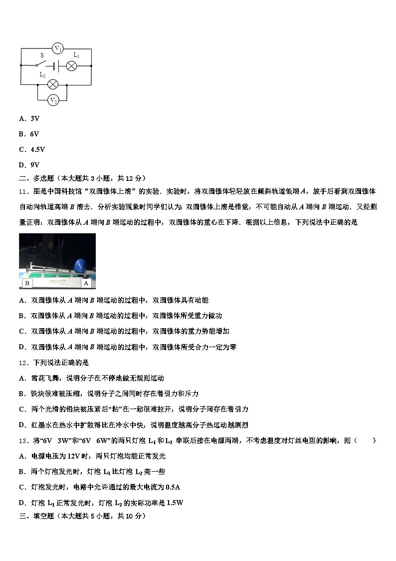 2025-2026学年湖南省中考物理最后冲刺浓缩精华卷（含答案解析）第3页