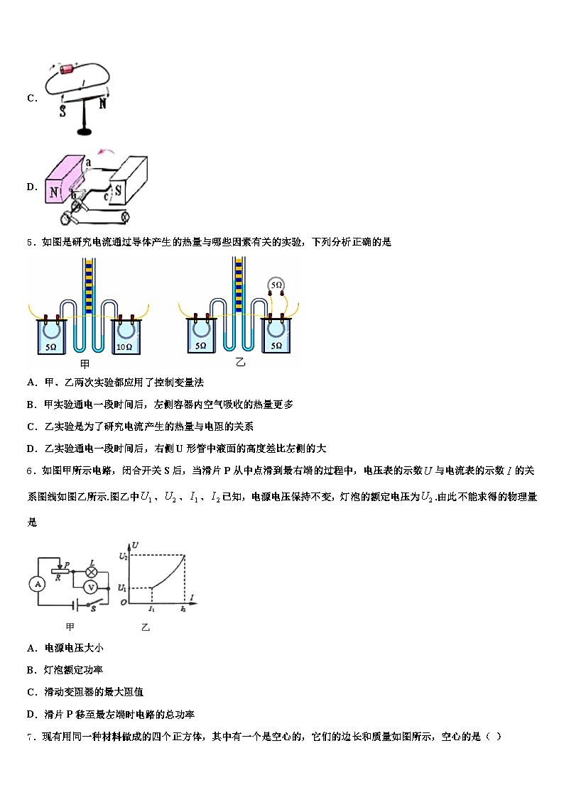 2026年邵阳市中考物理最后冲刺浓缩精华卷（含答案解析）第2页