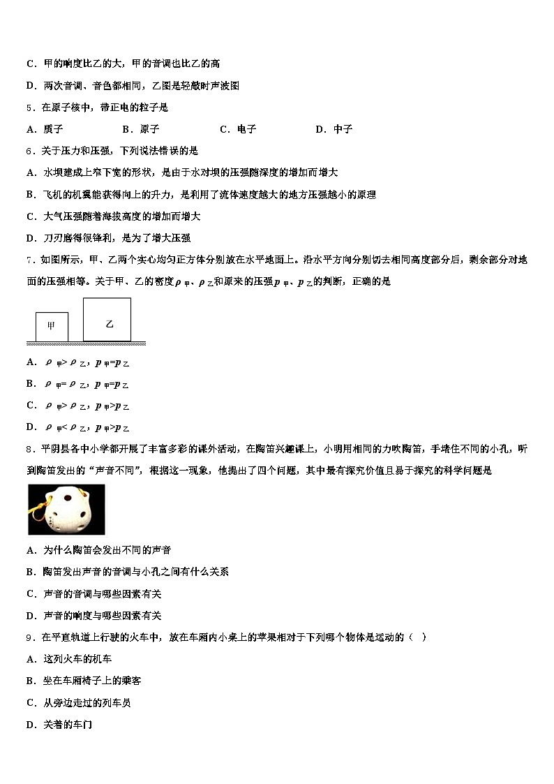 2026年广东省阳江市中考物理猜题卷（含答案解析）第2页
