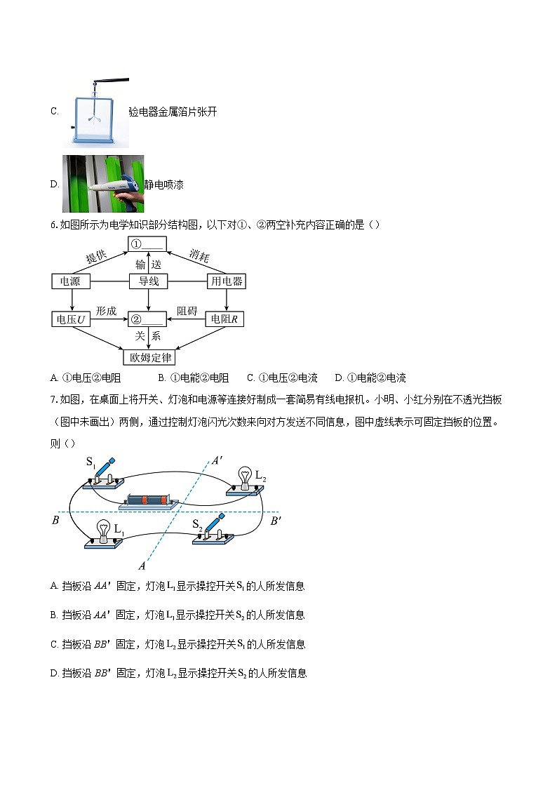 山东省枣庄市峄城区2025-2026学年九年级上学期期末考试物理试卷-自定义类型第3页