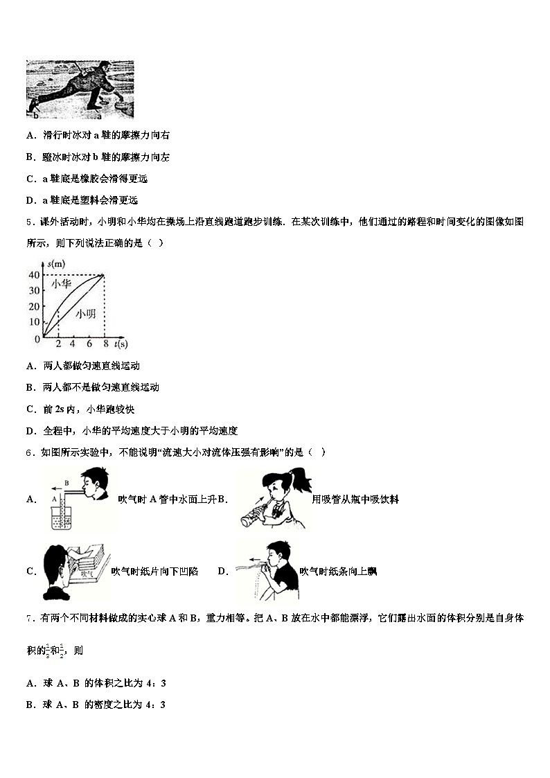 大庆市2026年中考物理最后一模试卷（含答案解析）第2页