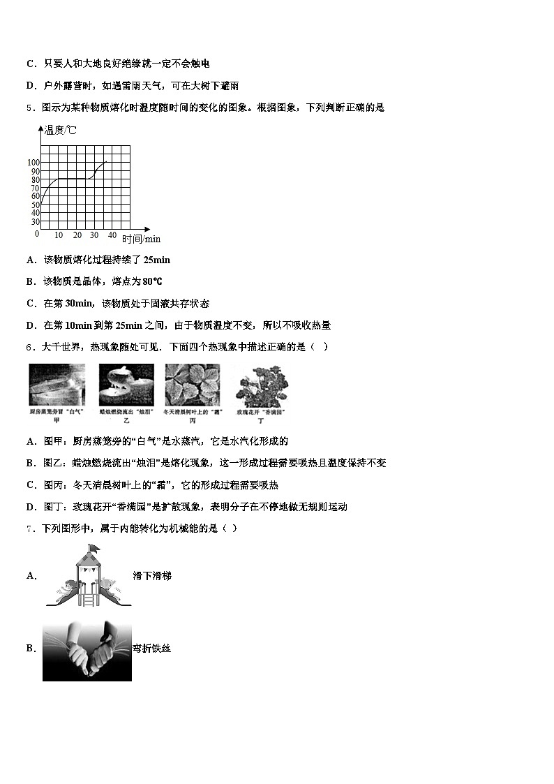 2025-2026学年海南省海口市中考物理五模试卷（含答案解析）第2页