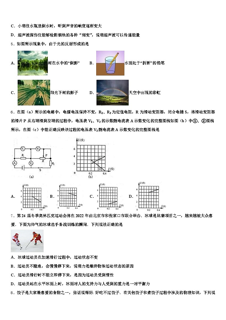 山西省阳泉市2026年中考二模物理试题（含答案解析）第2页