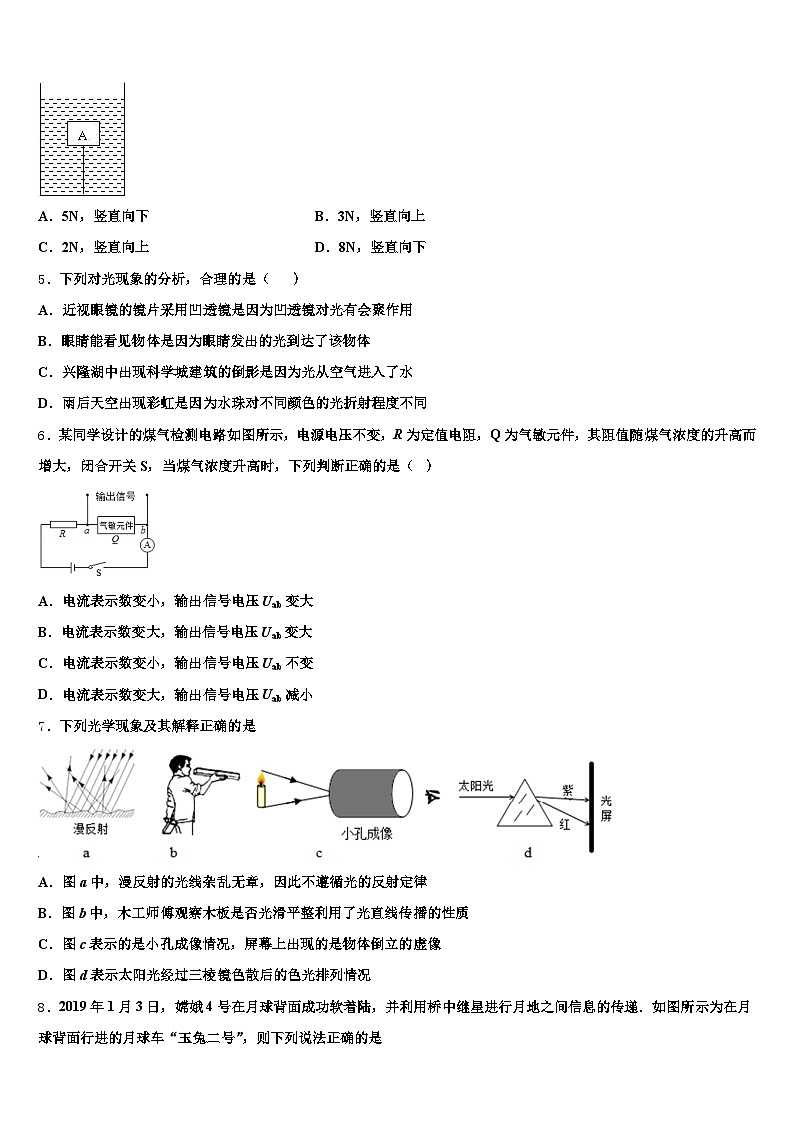 2025-2026学年徐州市中考冲刺卷物理试题（含答案解析）第2页