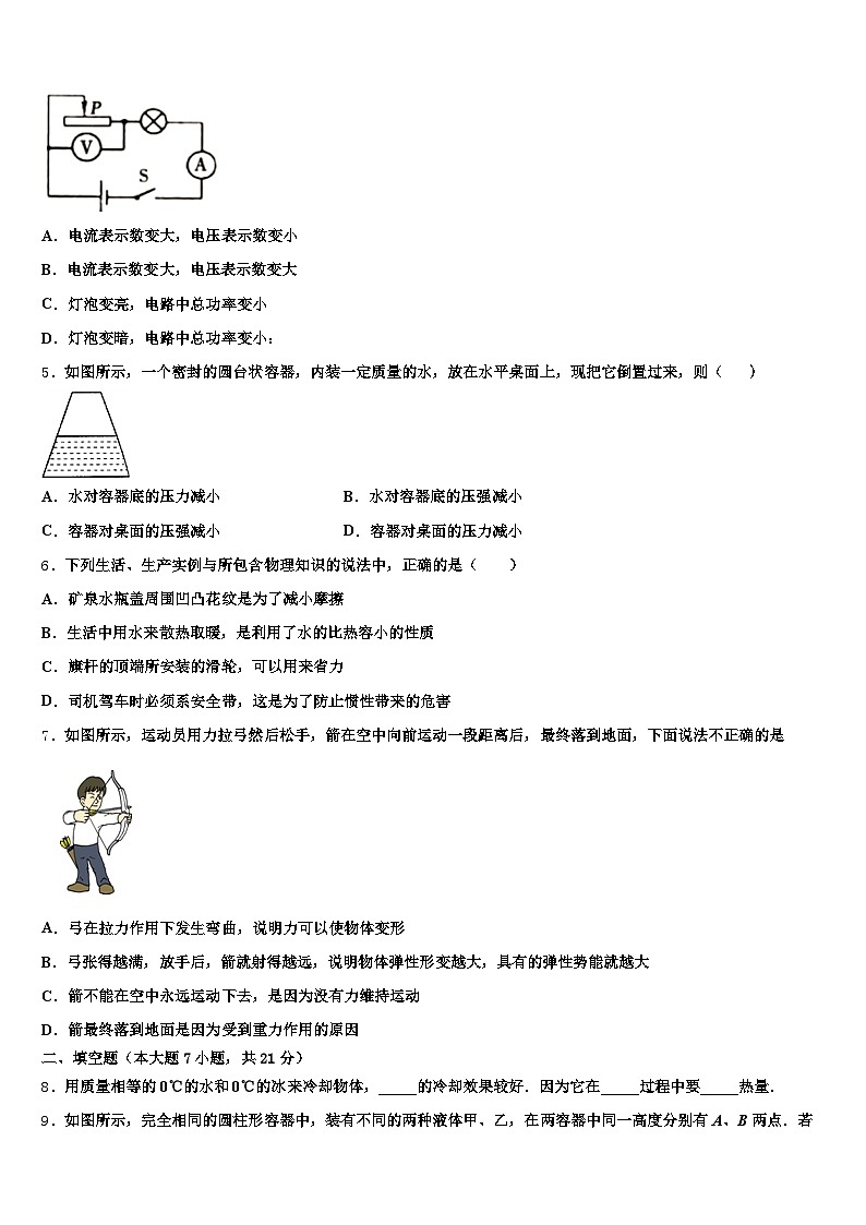 安徽省合肥市2026年中考试题猜想物理试卷（含答案解析）第2页