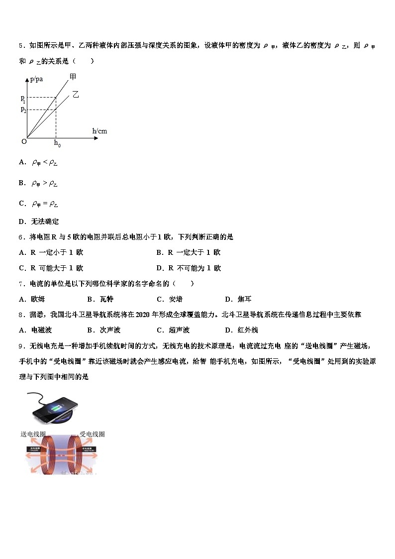 内蒙古自治区兴安盟2026年中考三模物理试题（含答案解析）第2页