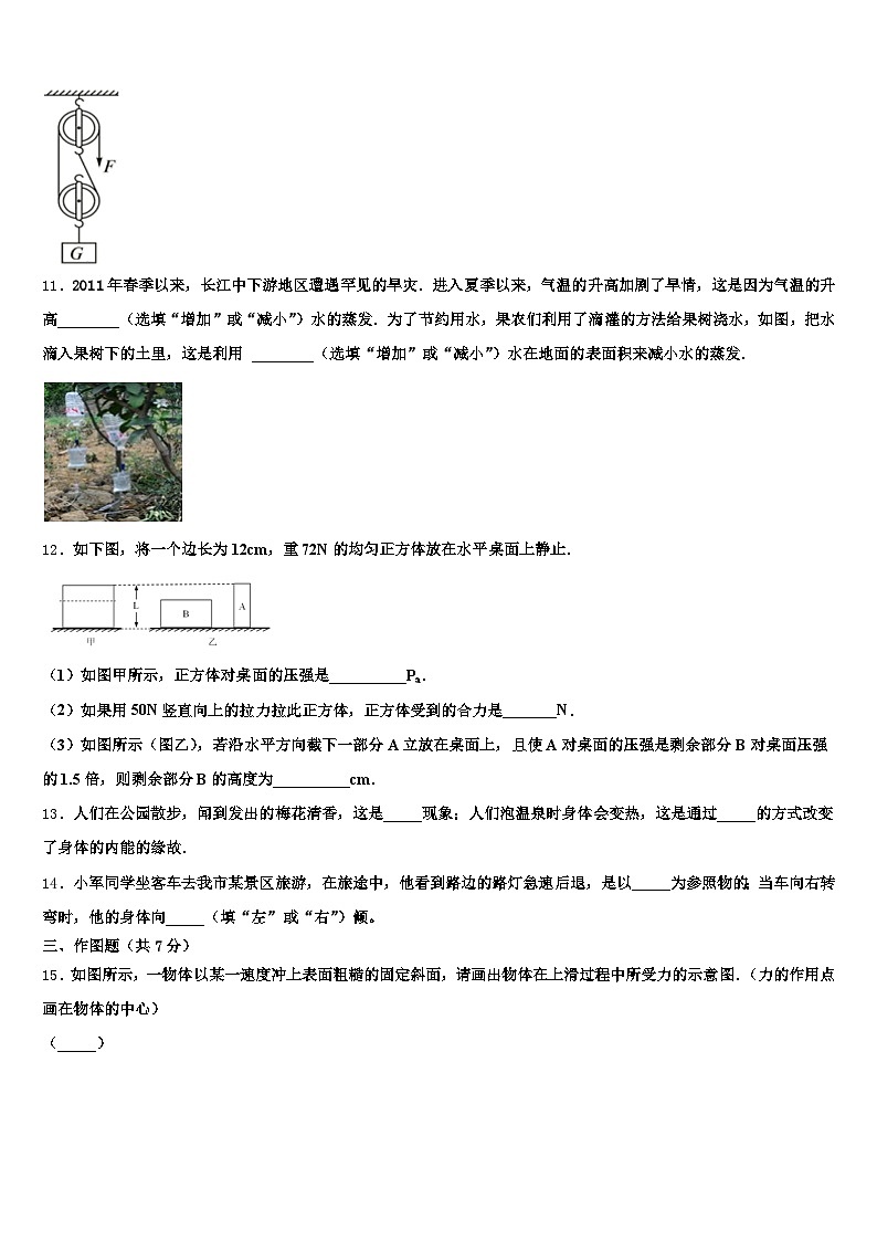 2025-2026学年山东省济南市初中物理毕业考试模拟冲刺卷（含答案解析）第3页