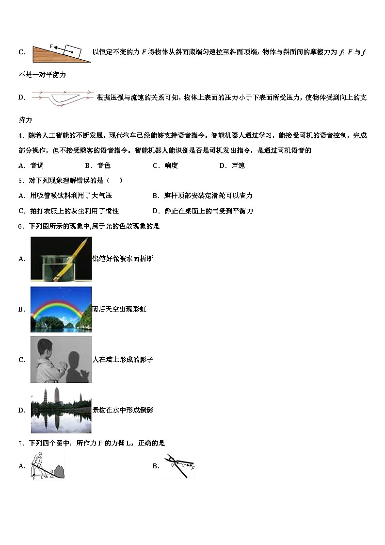 宁夏回族自治区固原市2026年初中物理毕业考试模拟冲刺卷（含答案解析）第2页