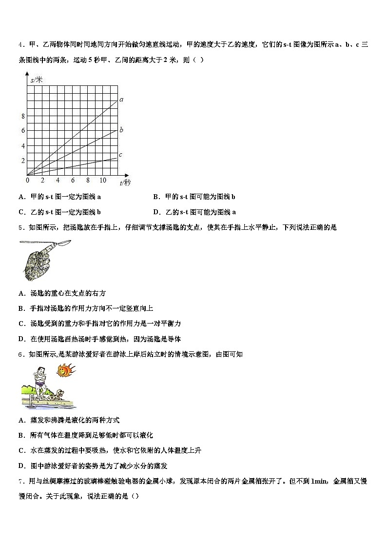 2025-2026学年雅安市中考物理全真模拟试卷（含答案解析）第2页