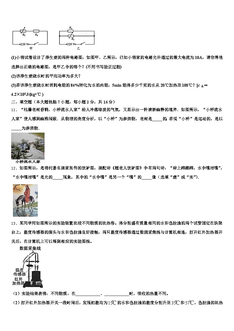 河南省许昌市2026年中考五模物理试题（含答案解析）第3页