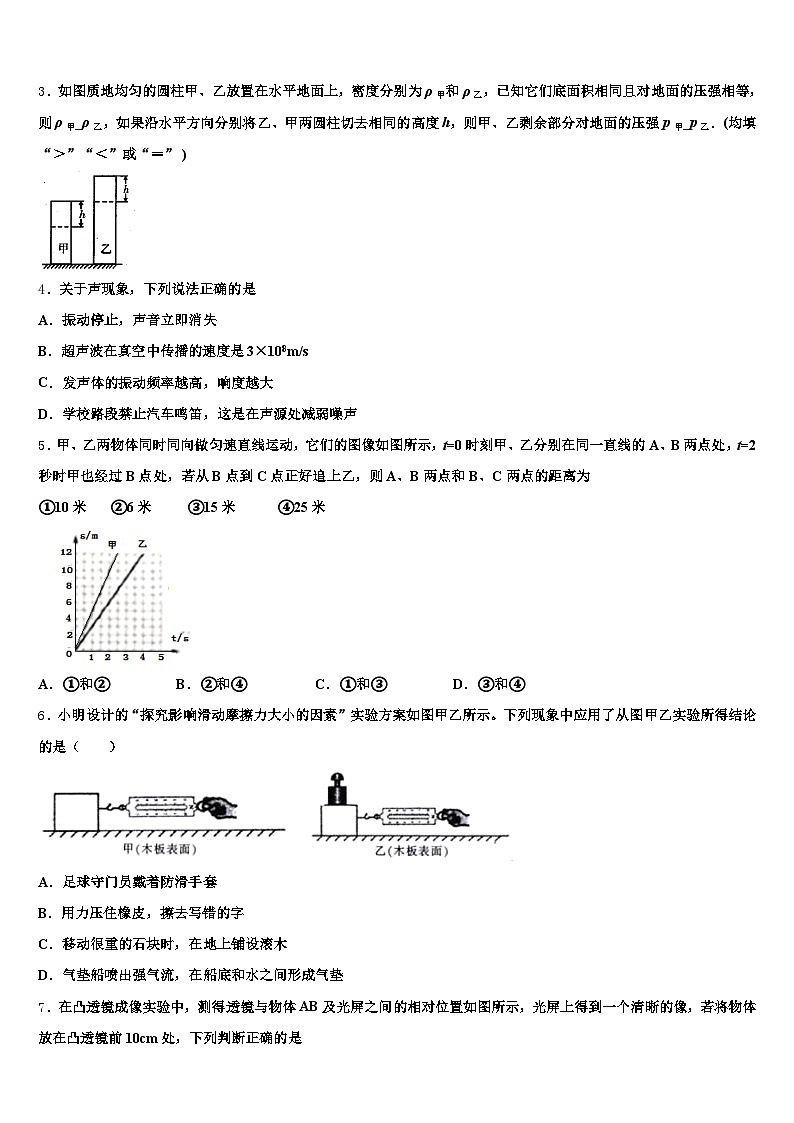 2026年忻州市中考物理押题卷（含答案解析）第2页