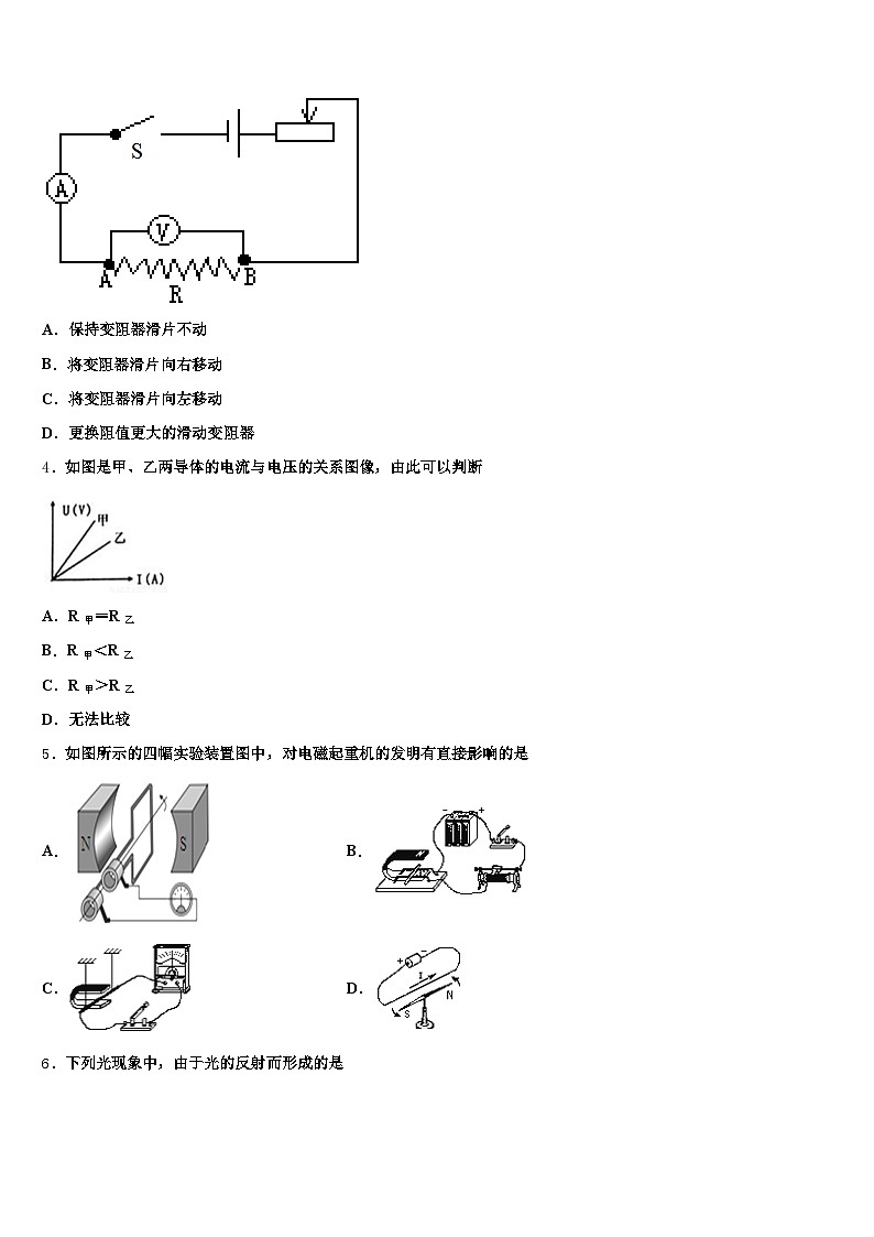 2025-2026学年山东省枣庄市中考物理押题试卷（含答案解析）第2页