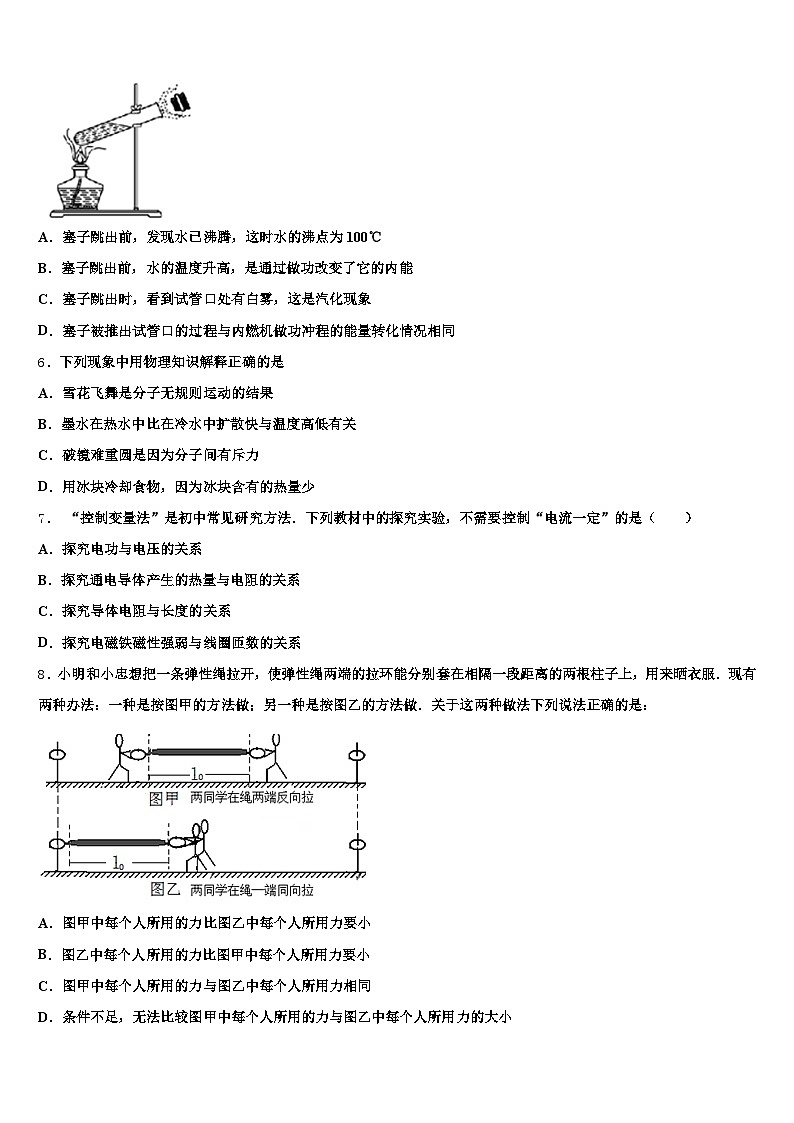 西藏自治区日喀则市2026年中考物理押题试卷（含答案解析）第2页