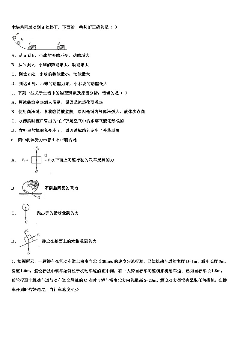 四川省内江市2026年中考物理模拟试题（含答案解析）第2页