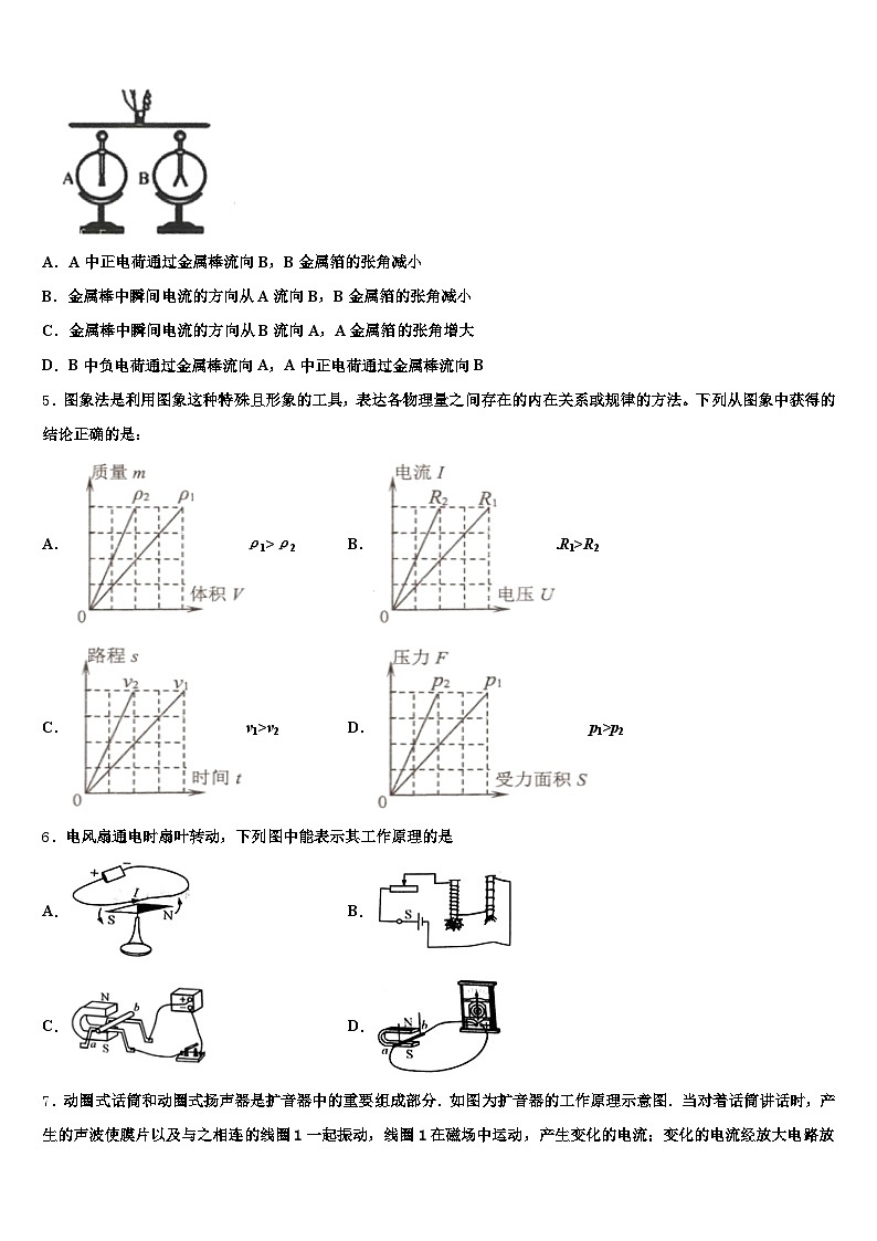 2026届十堰市中考联考物理试卷（含答案解析）第2页