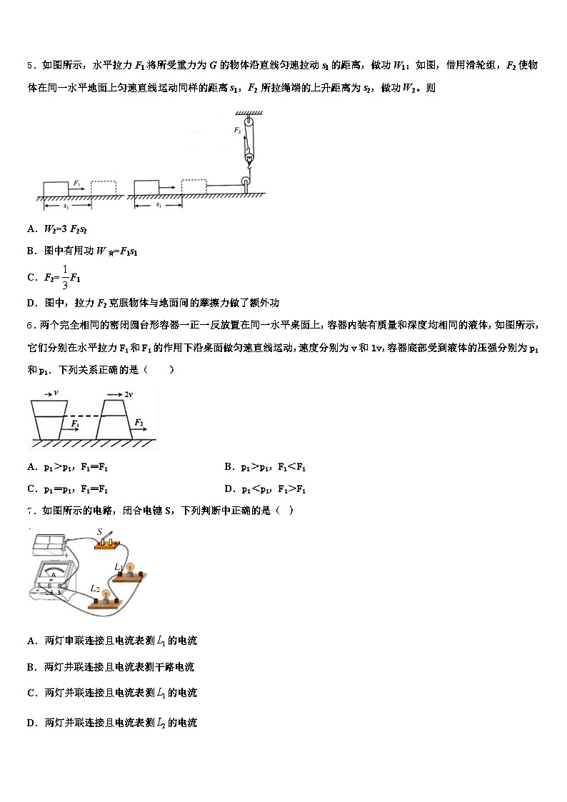 2026年山东省威海市中考物理全真模拟试卷（含答案解析）第2页