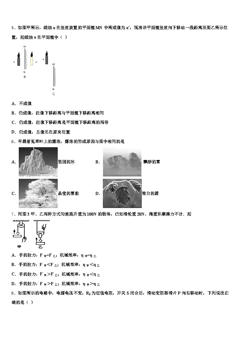 福建省福州市2025-2026学年中考物理模拟试题（含答案解析）第2页