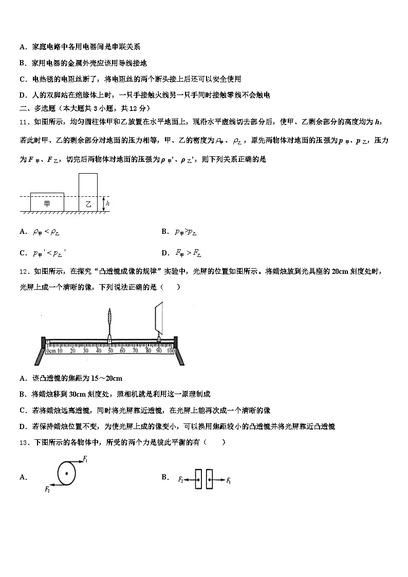 2026年辽宁省营口市中考一模物理试题（含答案解析）第3页