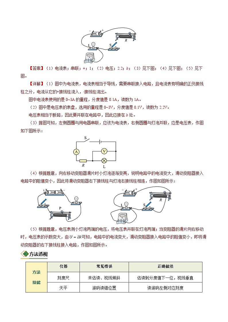 专题03 仪器的使用及读数（题型专练）（上海专用）（解析版）第3页