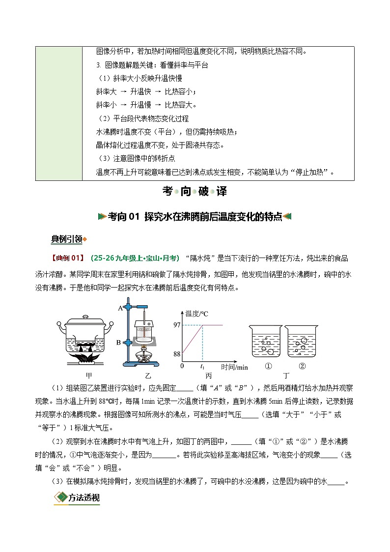 专题08 热学探究题（题型专练）（上海专用）（原卷版）第2页